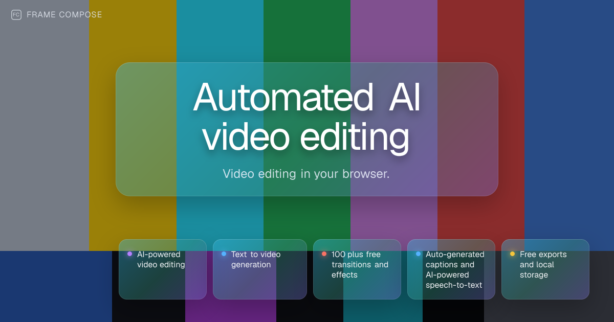 I fucking hate AI slop videos. So I built an editor to fix them. logo